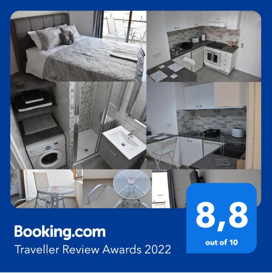 Marias Apartment - In City Centre,Near Beach Larnaca Ngoại thất bức ảnh
